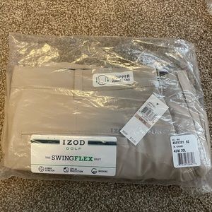 Men’s IZOD Swingflex Golf Pants - Real Khaki